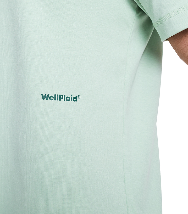Curved Comfort T-shirt - Mint Green image number 3