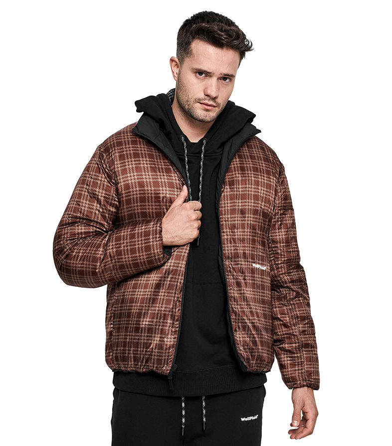 Reversible Puffer Jacket - Midnight image number 1