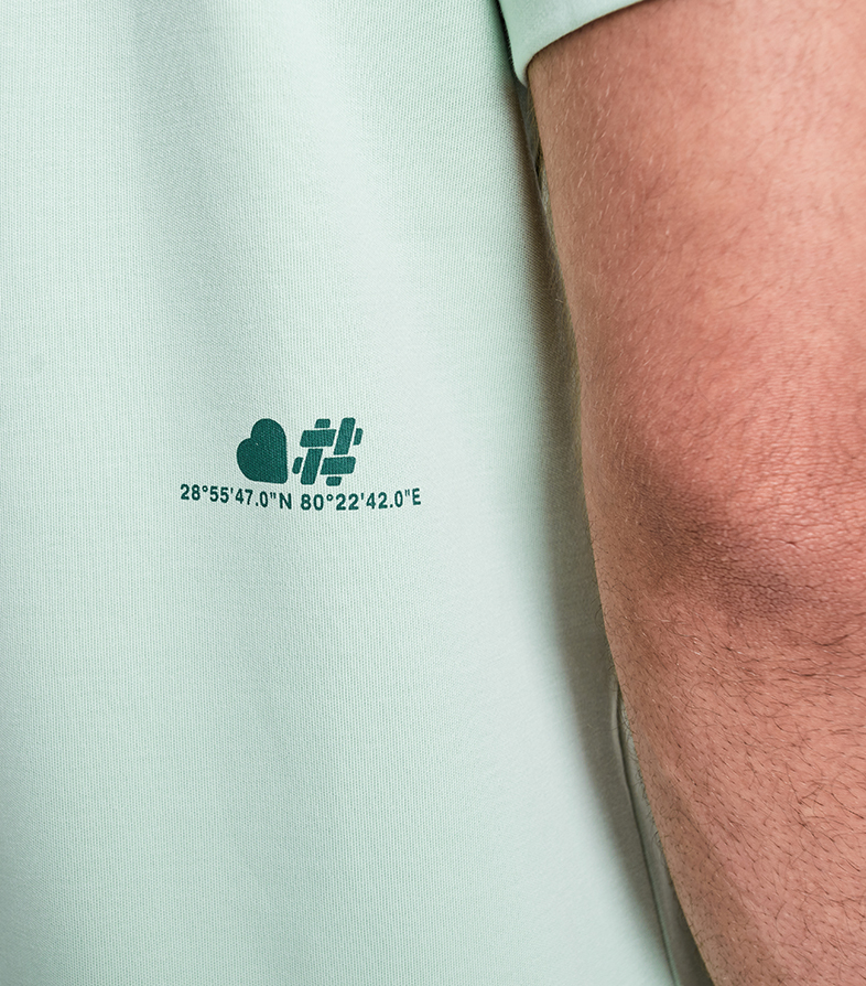 Curved Comfort T-shirt - Mint Green image number 4