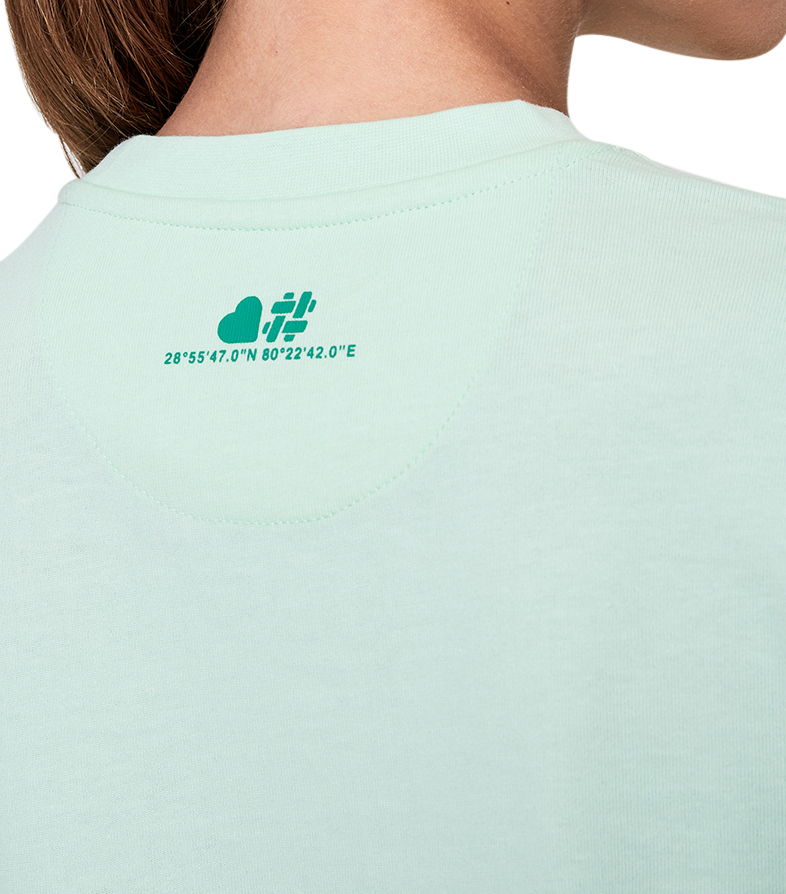 Cropped Tee - Misty Jade image number 5