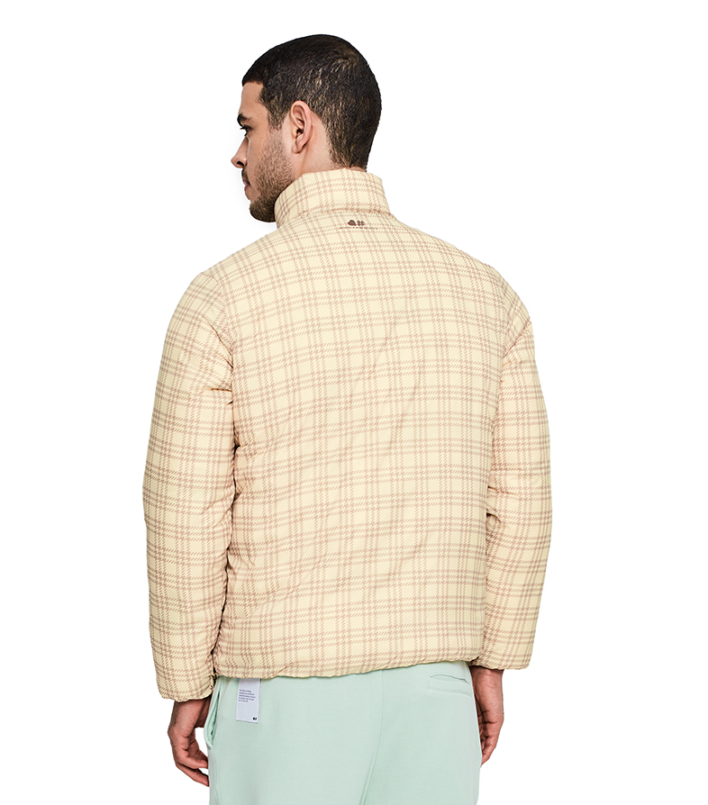Reversible Puffer Jacket - Mint Green image number 9