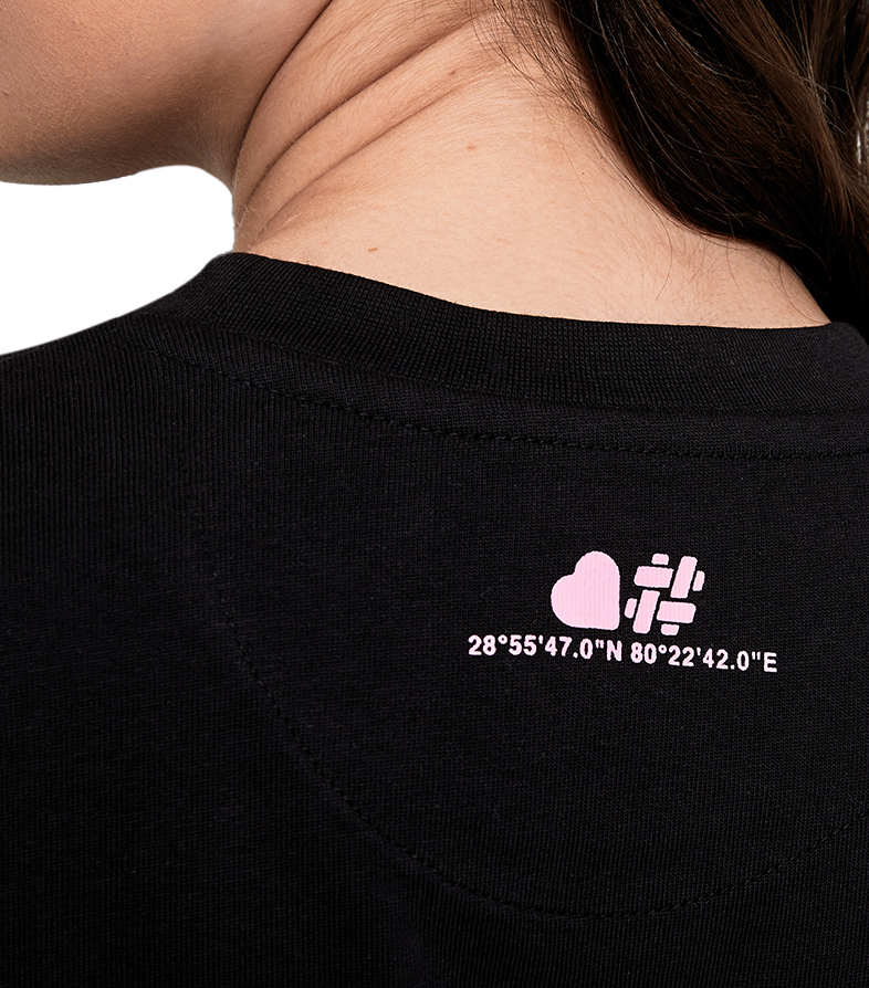 Cropped Tee - Midnight image number 4